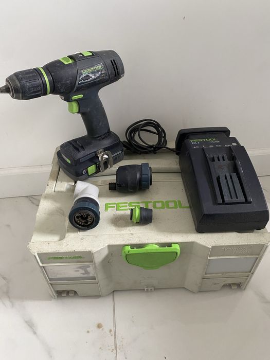 FESTOOL T 18 akumulatorowa wiertarko-wkrętarka udarowa, akumulator 4.0