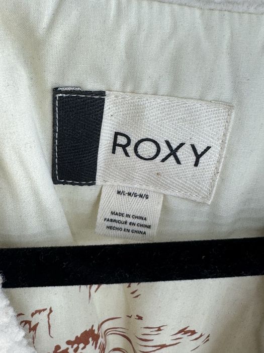 Жіноче пальто Roxy teddy / шерпа, молочне, M/L