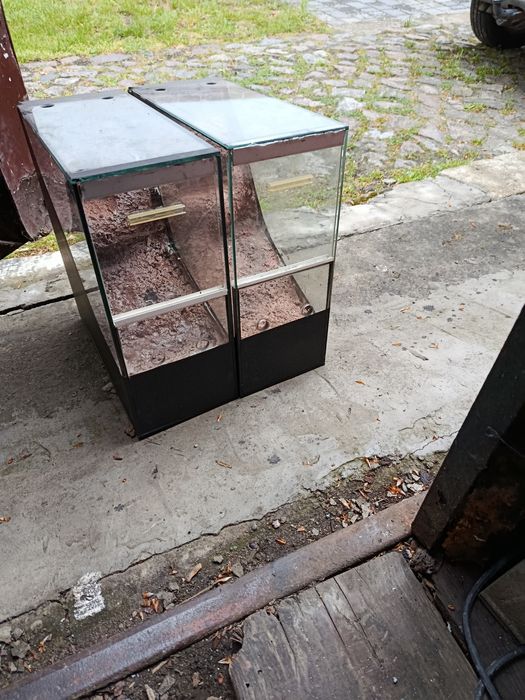 Sprzedam terrarium 2 szt za 100zl