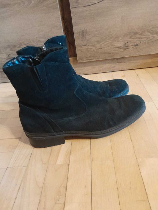 Зимовi чоловiчi чоботи  на натуральному хутрi 44р. Baldinini