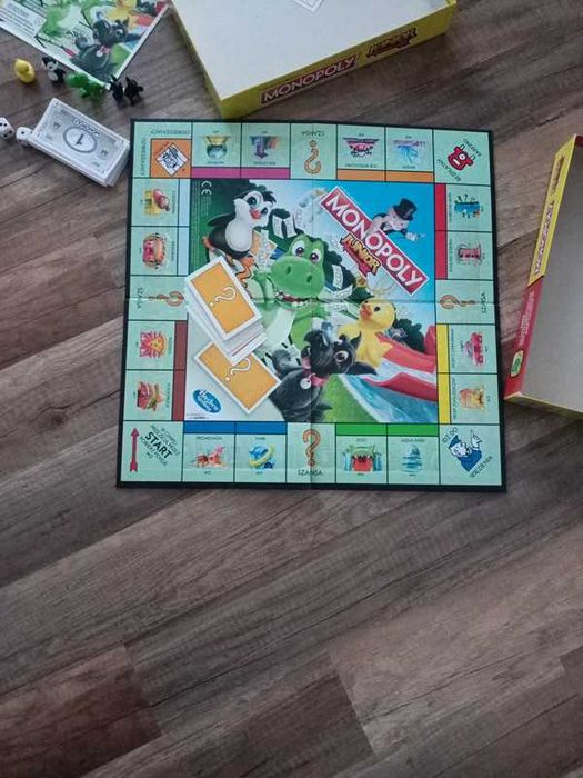 Monopoly Junior gra planszowa Hasbro moje pierwsze Monopoly