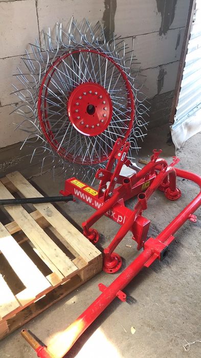 Грабли ворошилки, сенограбалка, граблі сонечко 4-5 коліс Wirax Польща