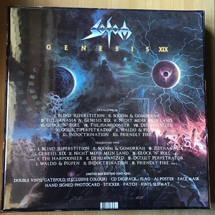Sodom - Genesis XIX BOX