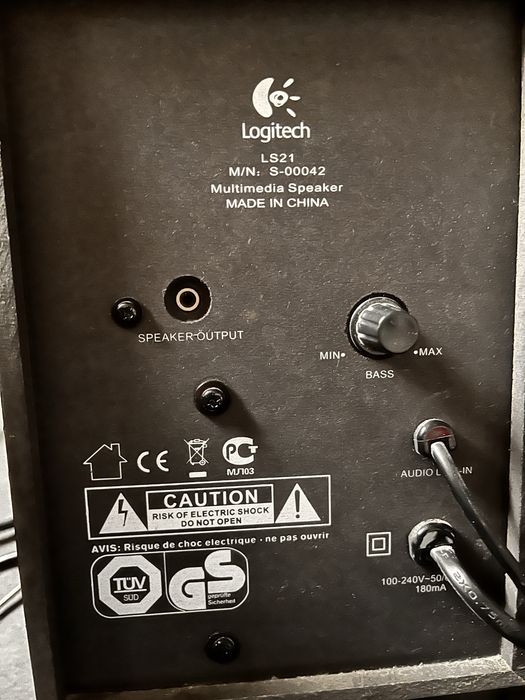 Glosniki Logitech LS21