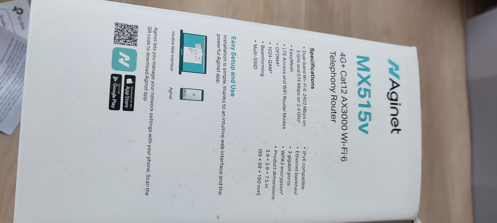 Router TP-Link MX516v AX3000 mega mocny