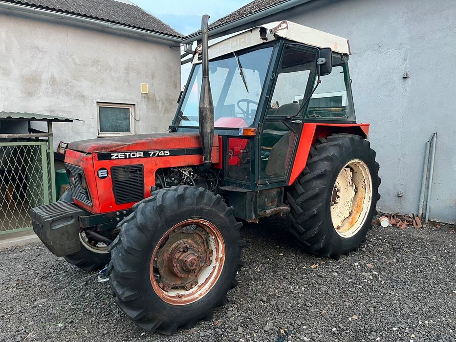 Ciągnik Rolniczy Zetor 7745 Sprowadzony 4x4