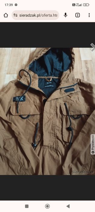 Bershka kurtka brązowa