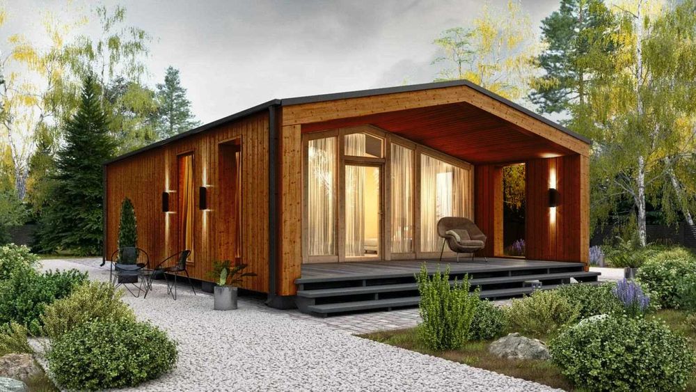 Проектирование каркасных домов с дерева Arfame BarnHouse FlatHouse