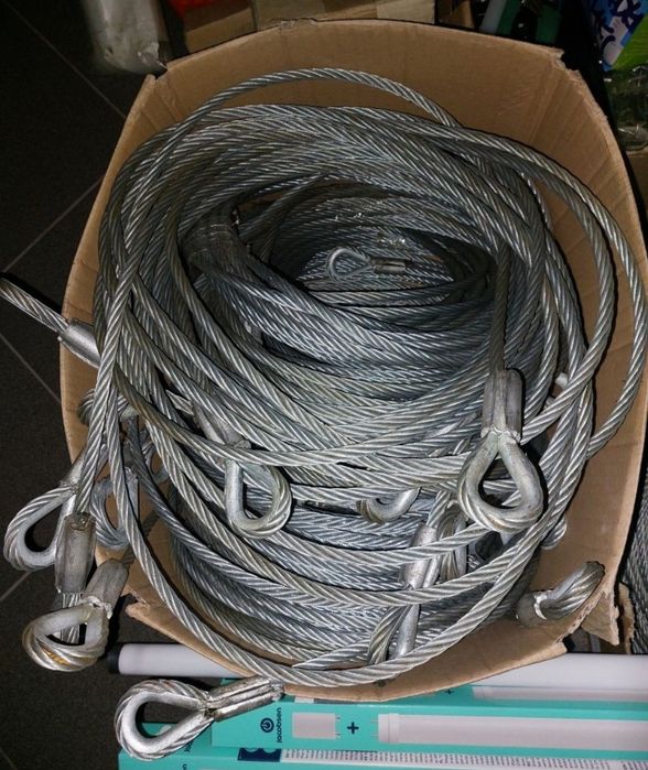 Lina stalowa-ocynkowana 8mm/8m