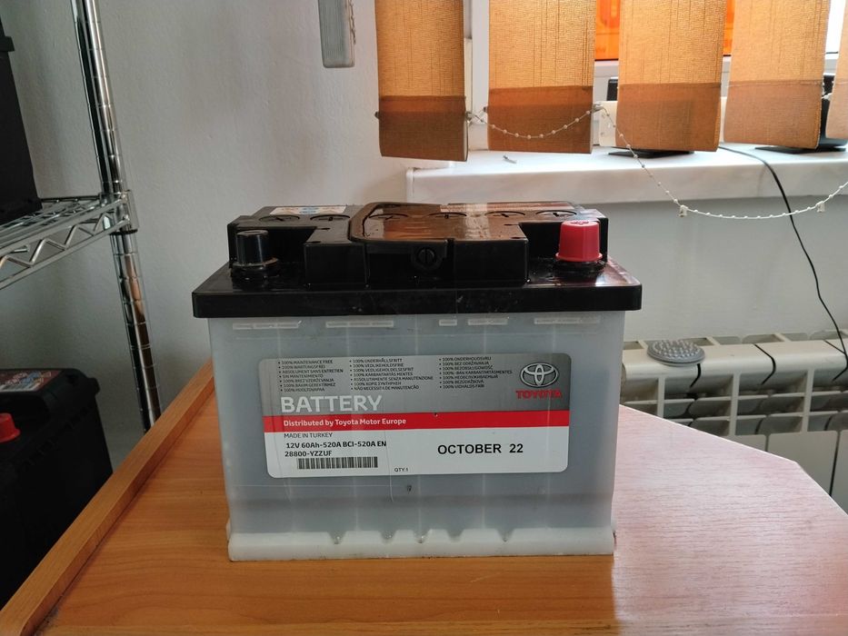Akumulator TOYOTA 60Ah 520A 12V P+