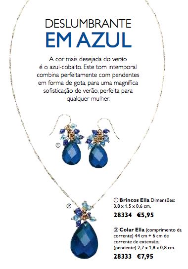 New Blue Stone Necklace