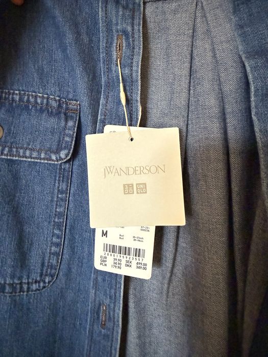 Сорочка uniqlo та  jw anderson