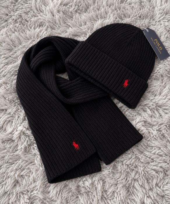 Komplet czapka szalik Polo Ralph Lauren