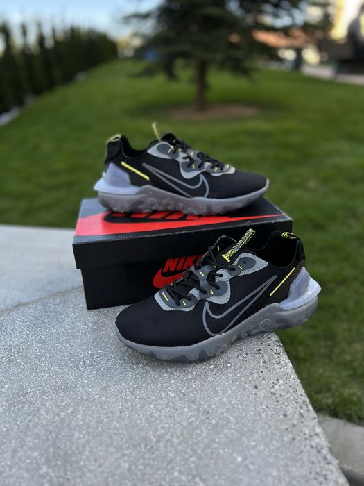 Кросівки Nike react vision 55 Black NEW Model