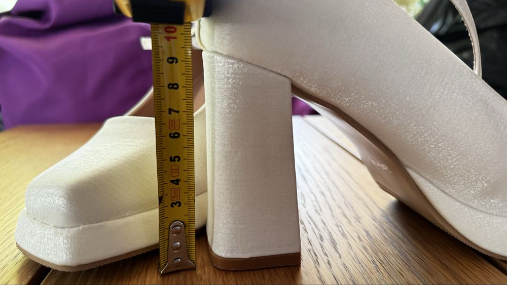 Весільні туфлі, розмір 37,5