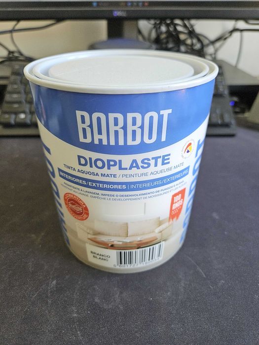 Tinta Barbot Dioplaste Mate Branca