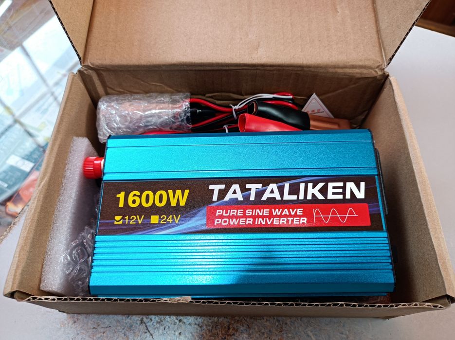 Инвертор 12/220 1600w чистый синус