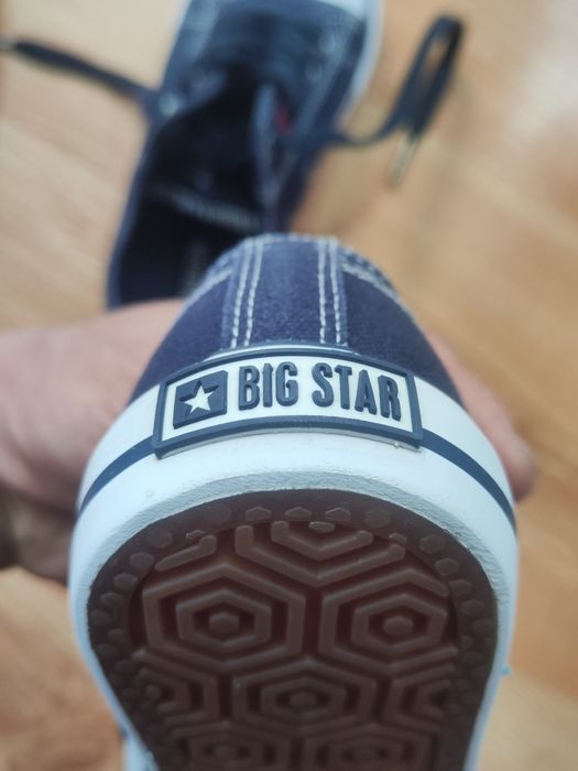 Trampki Big Star . Granatowe