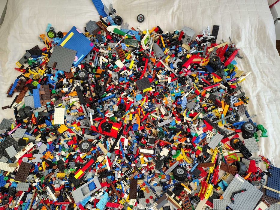 Klocki LEGO i inne MIX 17 kg