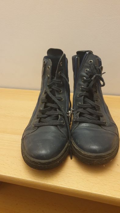 Snakersy granatowe damskie