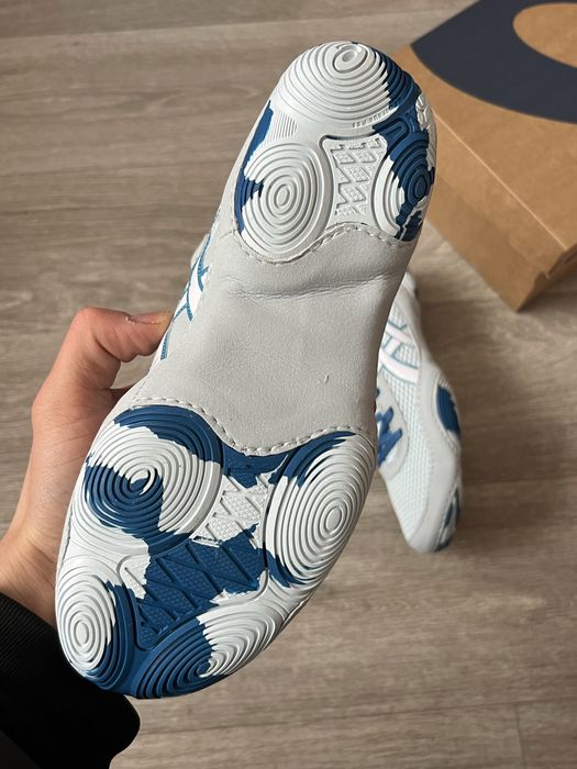 Боксерки/борцовки Asics Matblazer сині борцівки асікс