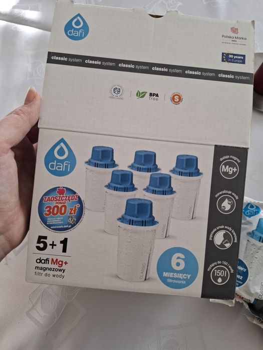 3 filtry Dafi Mg +