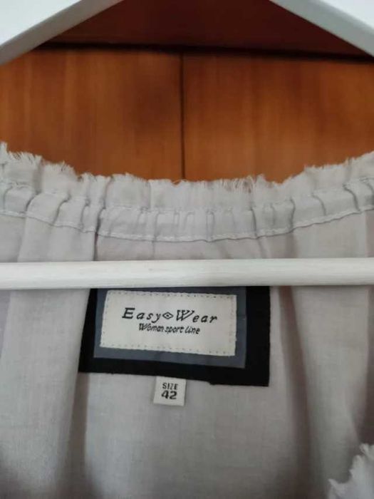 Blusa cinza degradê