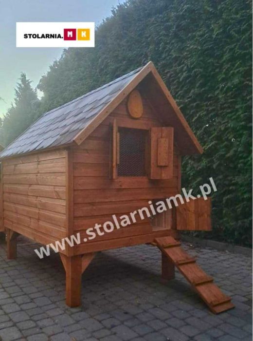 Kurnik dla twoich kurek ocieplany dla 6/ 14 kur Zapraszamy