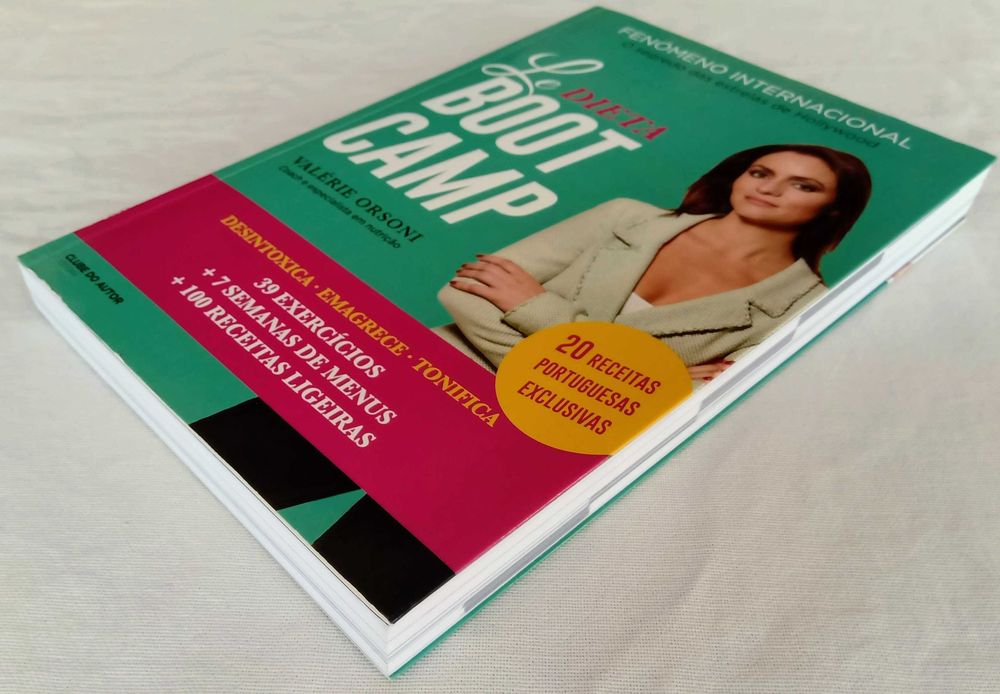 Livro Dieta Le Bootcamp de Valerie Orsoni
