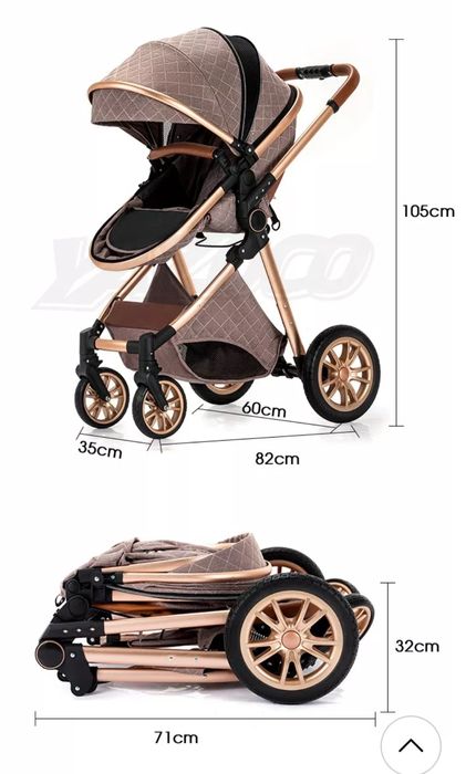 OPORTUNIDADE Carrinho bebé NOVO, 3 em 1