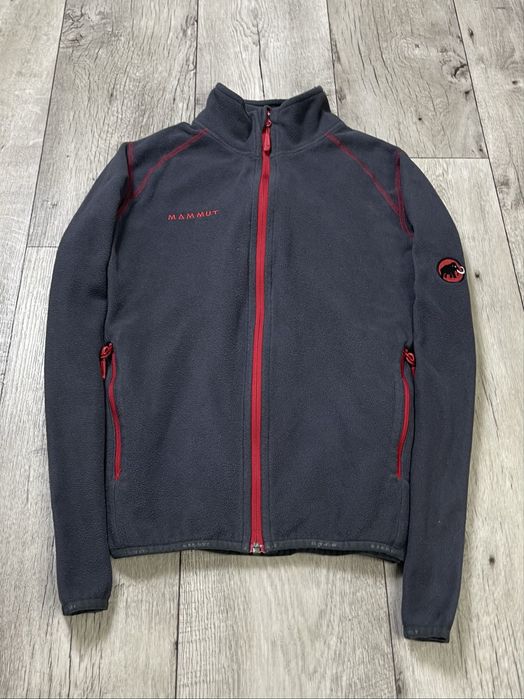 Mammut Tecnopile кофта толстовка S размер женская флисовая серый