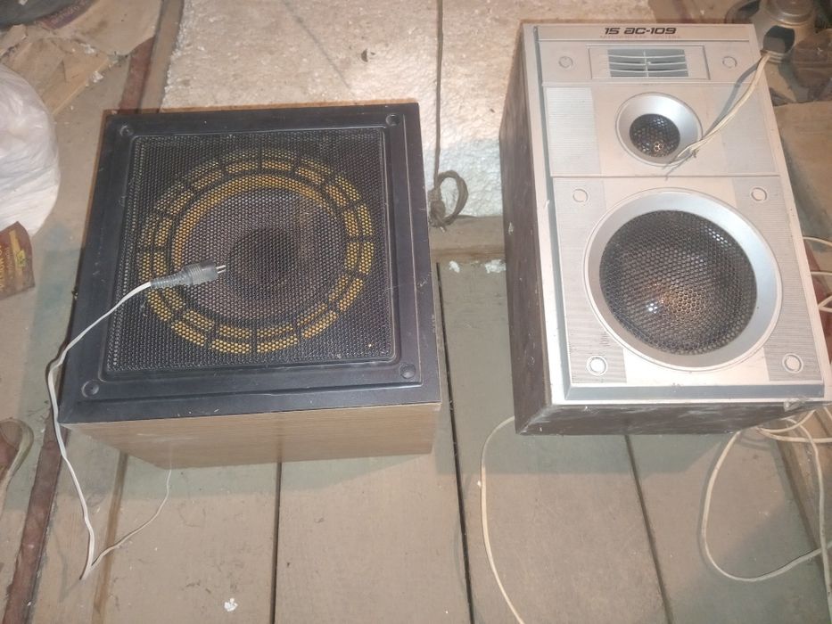 Колонки маяк 15 ват