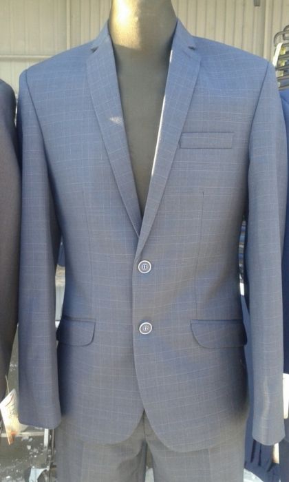 Garnitur w kratę slim nowy promocja rozmiar np 50/182