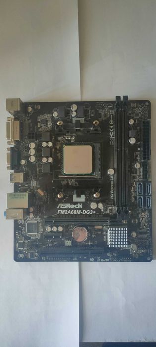 Комплект amd athlon x4 870k 4.1 GHz 4 core та asrock fm2a68m-dg3+: 1 ...