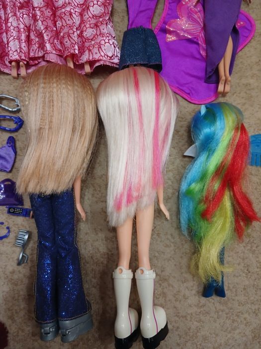 Лот кукол Barbie, Diva starz, my little pony equestria girls