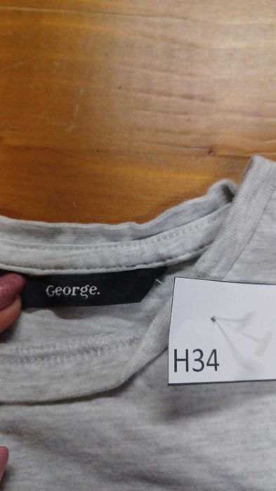 H/34 Bluzeczka dziewczęca bawełniana George  r. 104/110