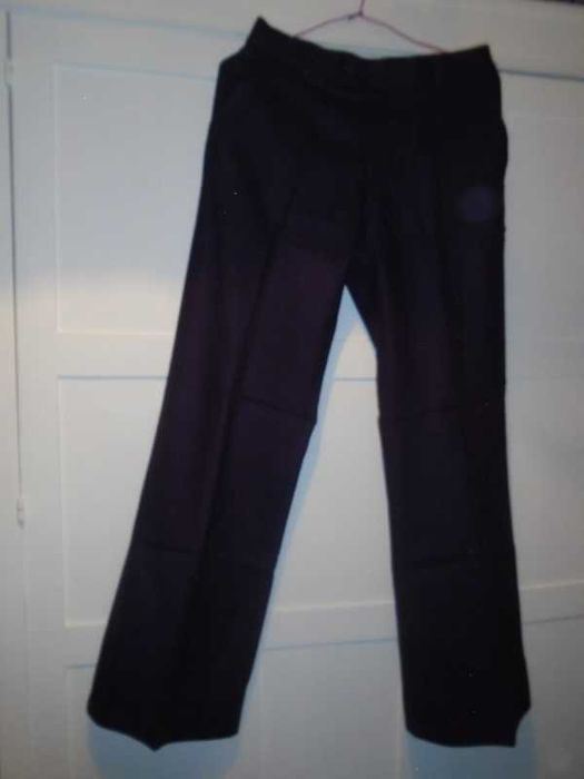 Calças inverno lilás escuro, estilo retro