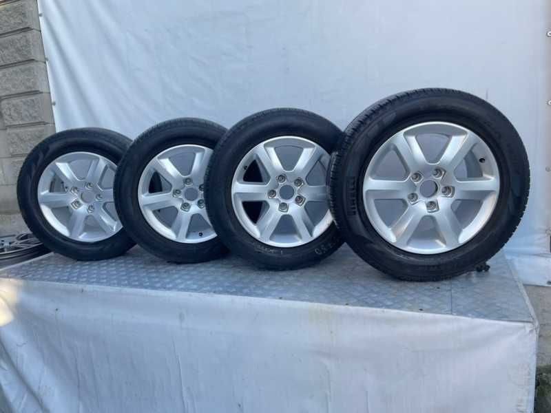 Легкосплавні диски Audi з гумою Pirelli 255/55 R18 Розборка