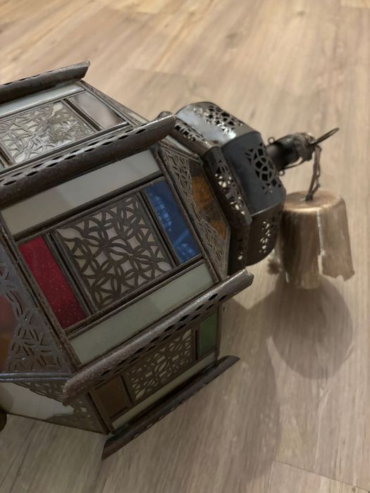 Candeeiro estilo árabe