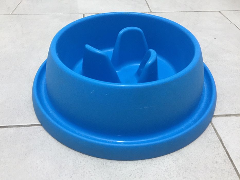 Comedouro retardador grande para cães esfomeados