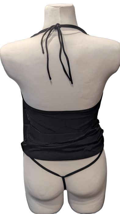 Seksowny Strój Top Spodniczka Stringi R. S/M