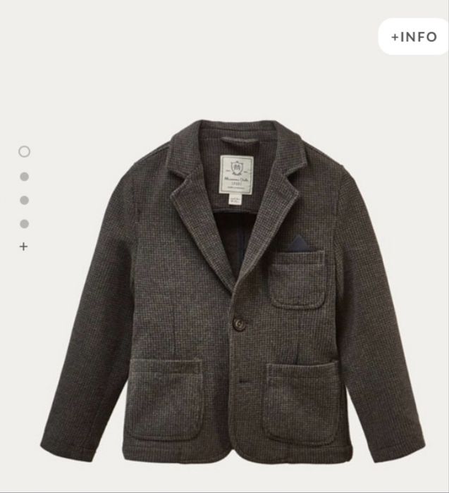 Піджак жакет костюмMassimo Dutti Next Chicco на 7-9 років, повномірний
