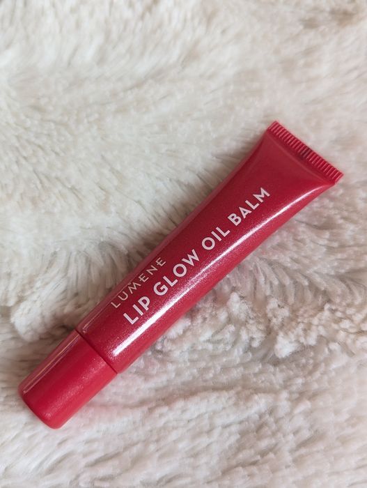 Lumene Lip Balm Oil Glow Candy Cane