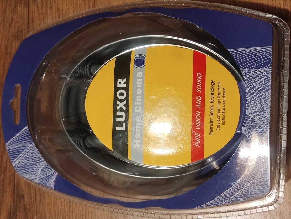 Przewód 1 x RCA Coaxial 50 cm Nowy