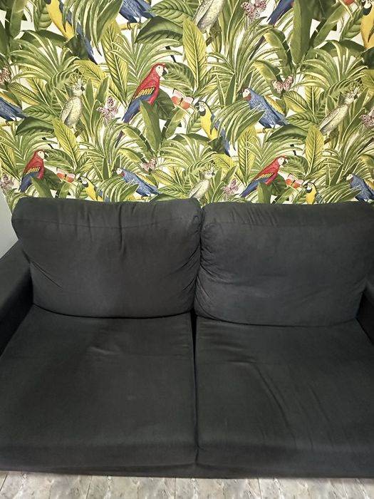 Sofa 2 lugares cinzento - Como novo