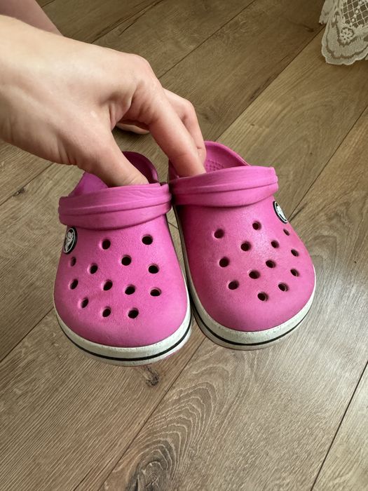 Crocs c8, рожеві