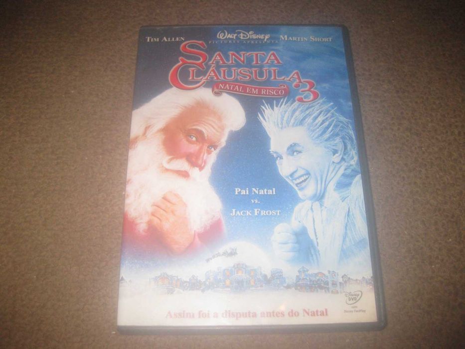 DVD "Santa Cláusula 3: Natal em Risco" com Tim Allen