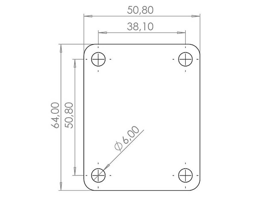 Neckplate do gitary z napisem "Made in Japan"