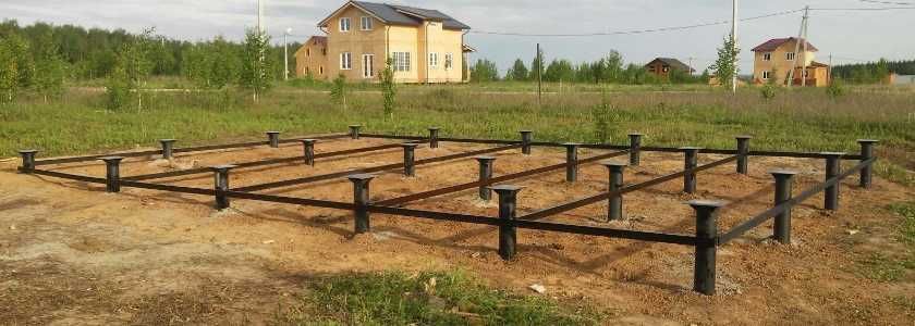 Сваї, гвинтові сваї, сваи винтовые, геошурупи, свайный фундамент