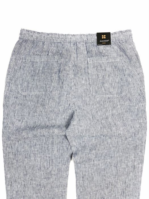 Лляні штани брюки Manor relaxed fit xl